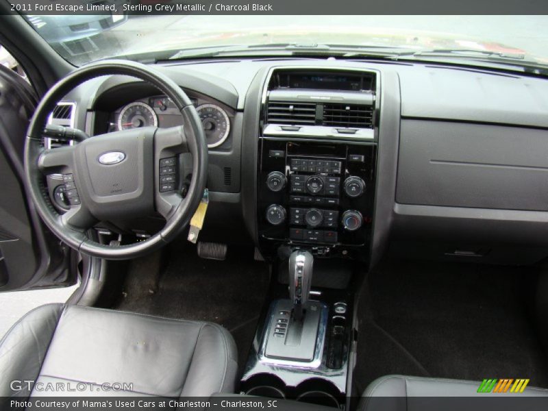 Sterling Grey Metallic / Charcoal Black 2011 Ford Escape Limited