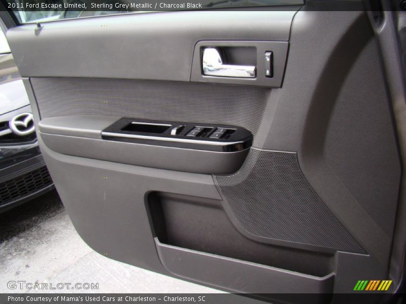 Sterling Grey Metallic / Charcoal Black 2011 Ford Escape Limited