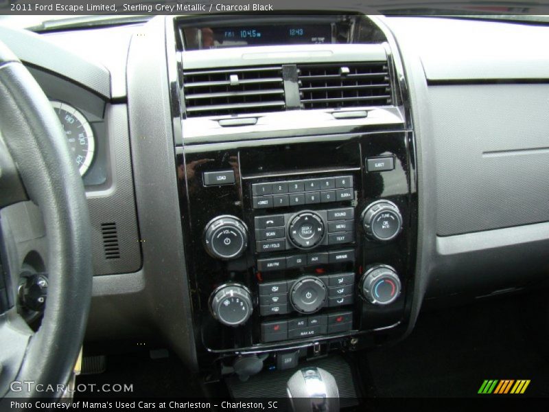 Sterling Grey Metallic / Charcoal Black 2011 Ford Escape Limited