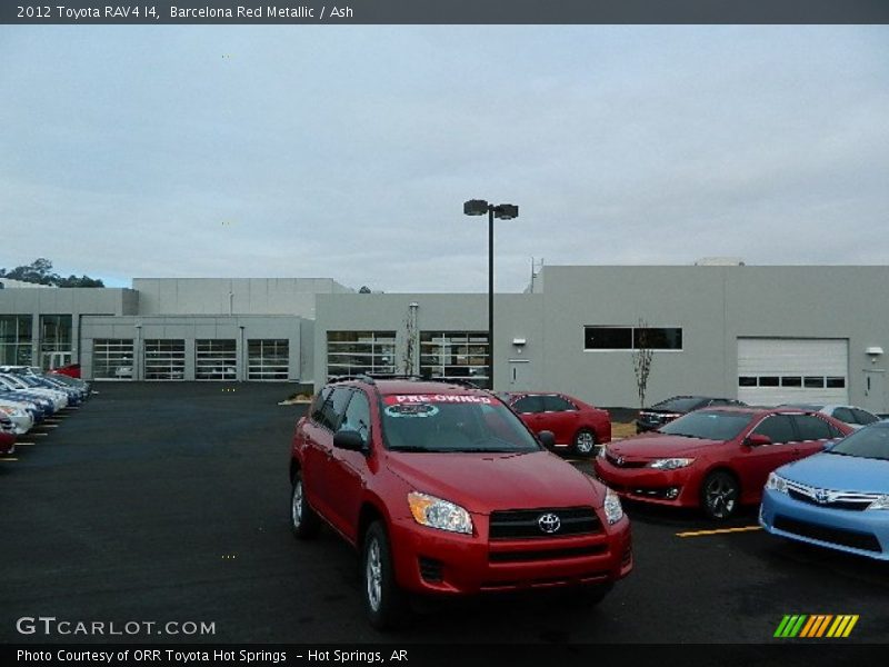 Barcelona Red Metallic / Ash 2012 Toyota RAV4 I4