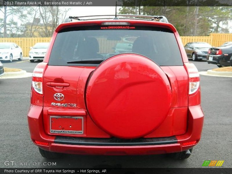 Barcelona Red Metallic / Ash 2012 Toyota RAV4 I4