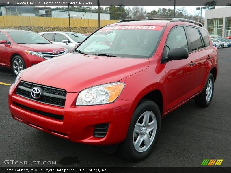 Barcelona Red Metallic / Ash 2012 Toyota RAV4 I4