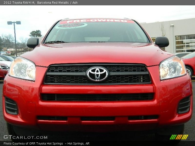 Barcelona Red Metallic / Ash 2012 Toyota RAV4 I4