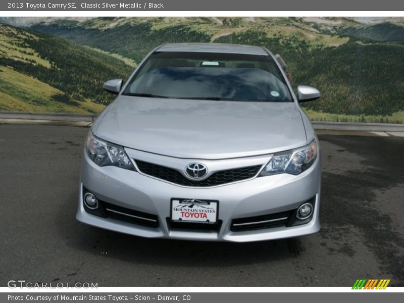 Classic Silver Metallic / Black 2013 Toyota Camry SE