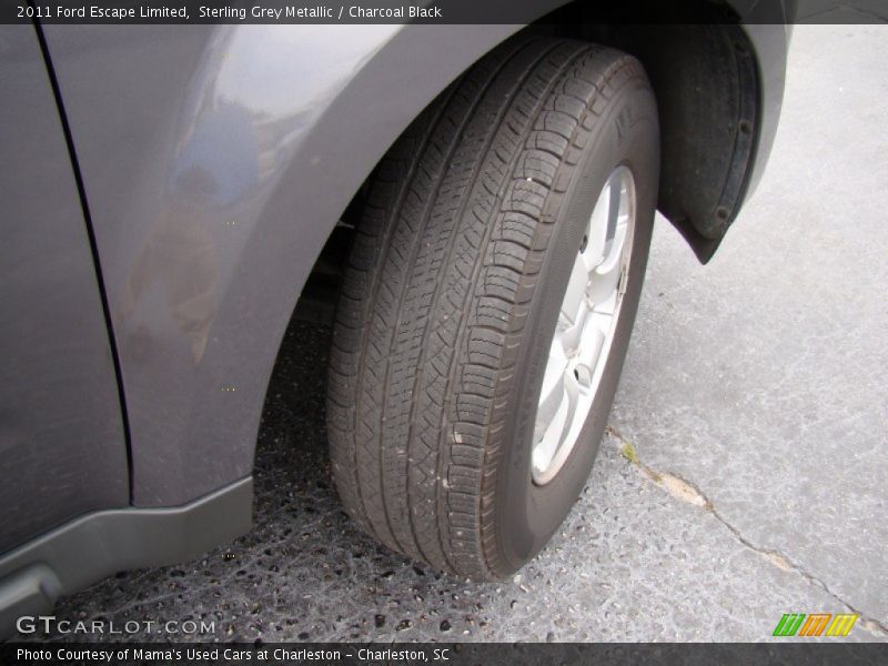Sterling Grey Metallic / Charcoal Black 2011 Ford Escape Limited