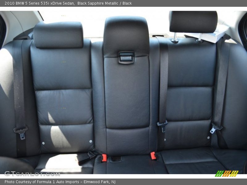 Black Sapphire Metallic / Black 2010 BMW 5 Series 535i xDrive Sedan