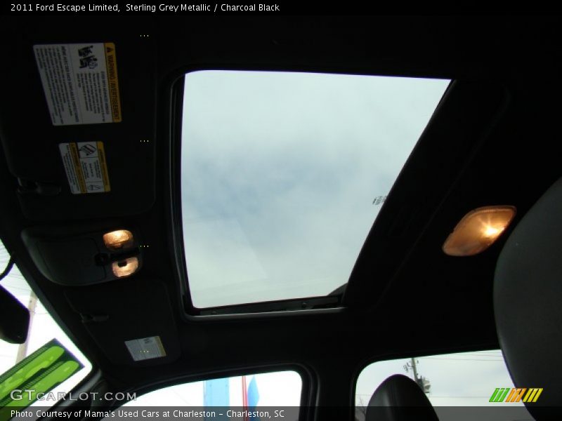 Sterling Grey Metallic / Charcoal Black 2011 Ford Escape Limited