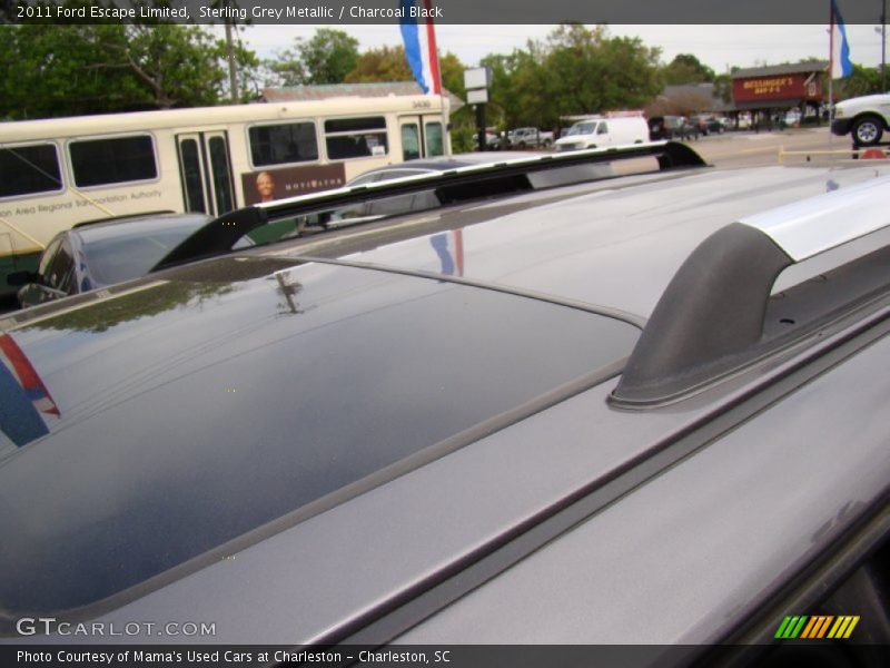Sterling Grey Metallic / Charcoal Black 2011 Ford Escape Limited