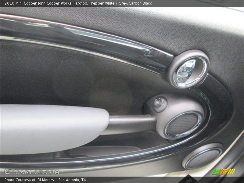 Pepper White / Grey/Carbon Black 2010 Mini Cooper John Cooper Works Hardtop