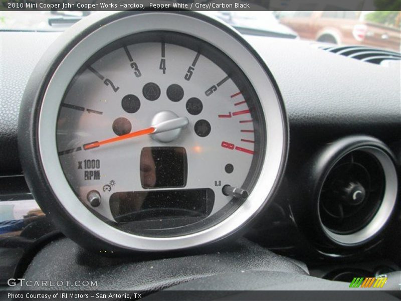Pepper White / Grey/Carbon Black 2010 Mini Cooper John Cooper Works Hardtop