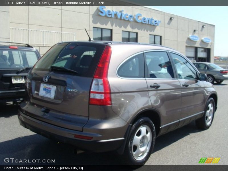 Urban Titanium Metallic / Black 2011 Honda CR-V LX 4WD