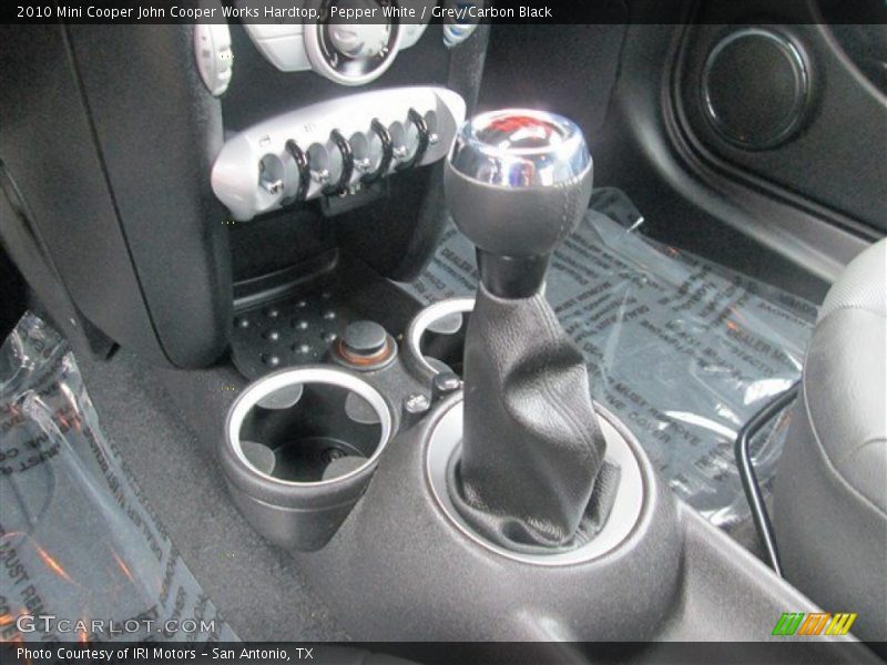 Pepper White / Grey/Carbon Black 2010 Mini Cooper John Cooper Works Hardtop