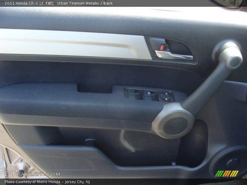 Urban Titanium Metallic / Black 2011 Honda CR-V LX 4WD