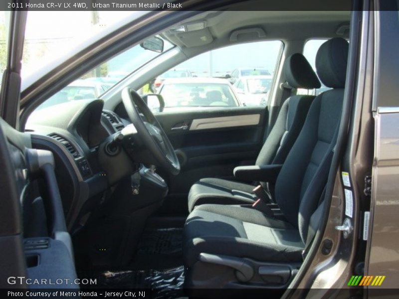 Urban Titanium Metallic / Black 2011 Honda CR-V LX 4WD