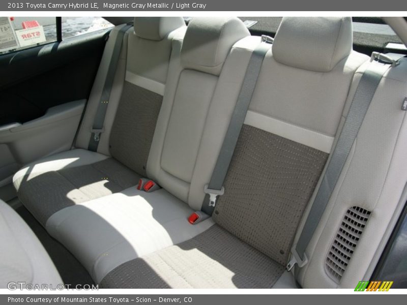 Magnetic Gray Metallic / Light Gray 2013 Toyota Camry Hybrid LE