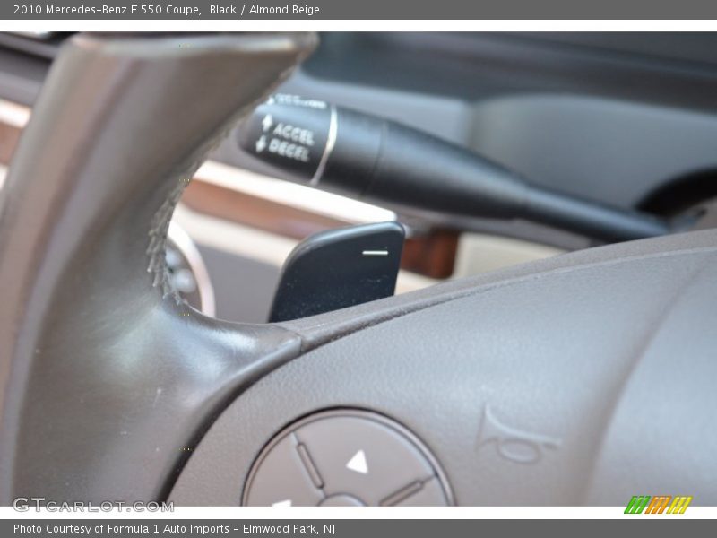 Black / Almond Beige 2010 Mercedes-Benz E 550 Coupe