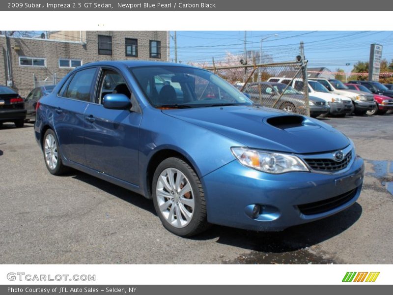 Front 3/4 View of 2009 Impreza 2.5 GT Sedan