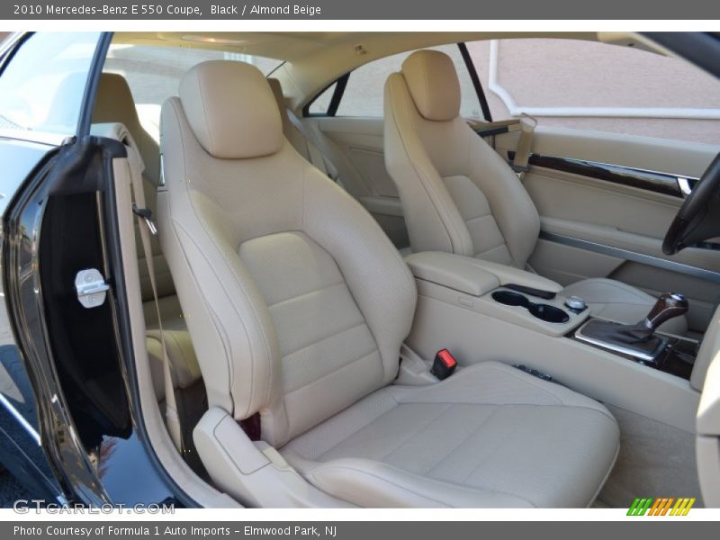 Black / Almond Beige 2010 Mercedes-Benz E 550 Coupe