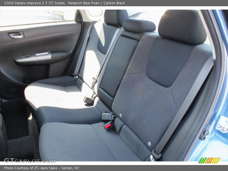 Newport Blue Pearl / Carbon Black 2009 Subaru Impreza 2.5 GT Sedan