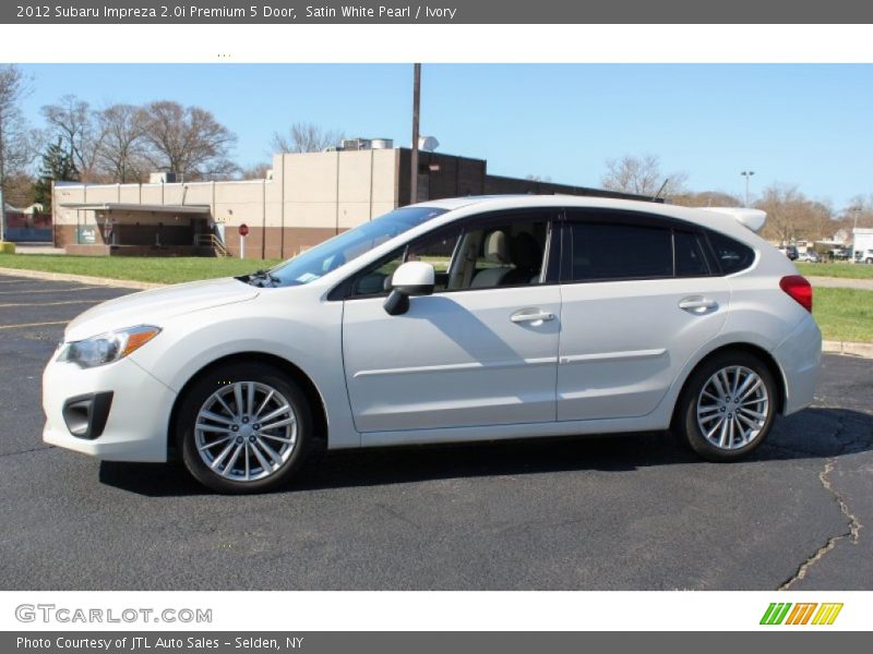  2012 Impreza 2.0i Premium 5 Door Satin White Pearl