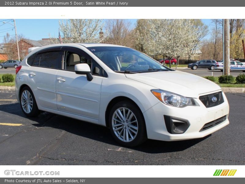 Front 3/4 View of 2012 Impreza 2.0i Premium 5 Door