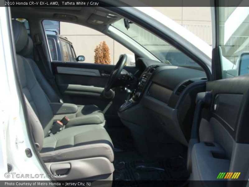 Taffeta White / Gray 2010 Honda CR-V EX-L AWD