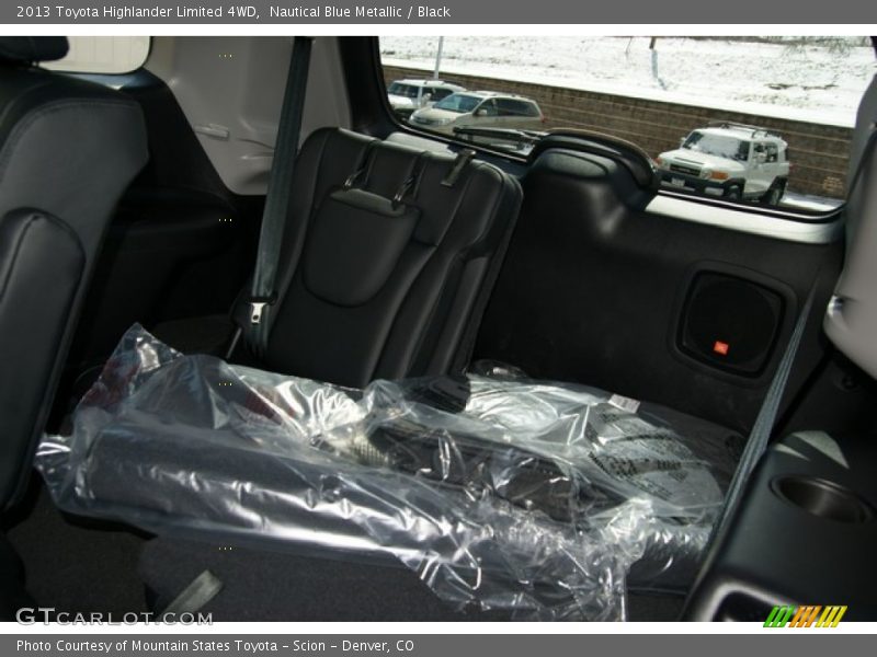 Nautical Blue Metallic / Black 2013 Toyota Highlander Limited 4WD