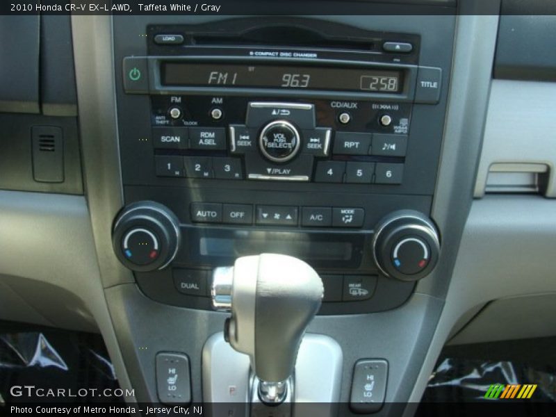 Taffeta White / Gray 2010 Honda CR-V EX-L AWD