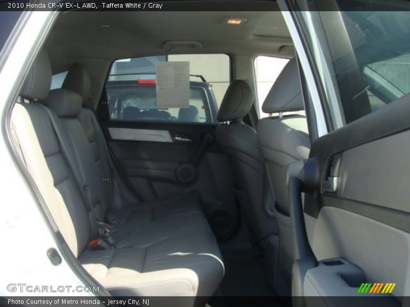Taffeta White / Gray 2010 Honda CR-V EX-L AWD