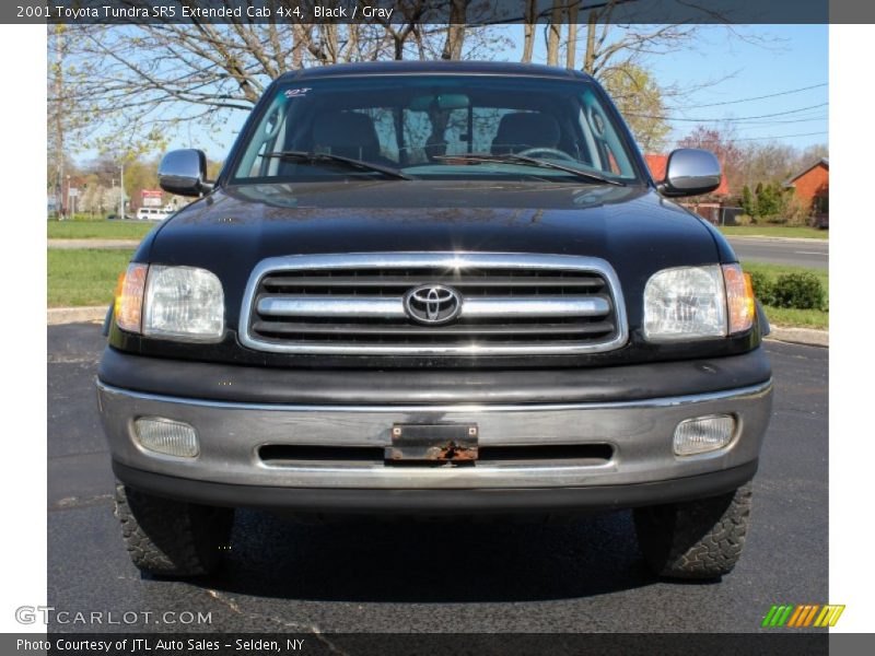 Black / Gray 2001 Toyota Tundra SR5 Extended Cab 4x4