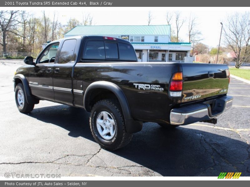 Black / Gray 2001 Toyota Tundra SR5 Extended Cab 4x4