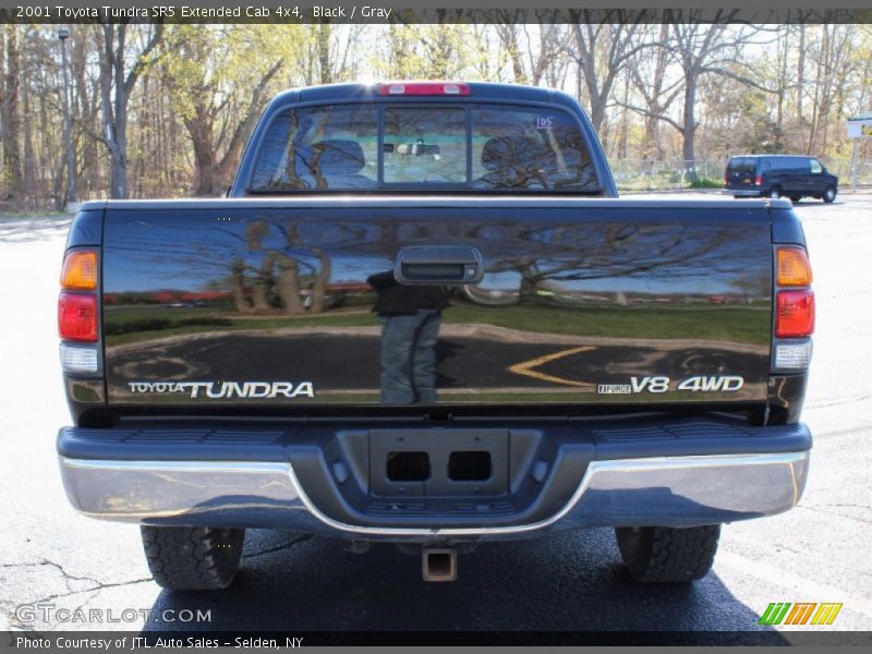 Black / Gray 2001 Toyota Tundra SR5 Extended Cab 4x4