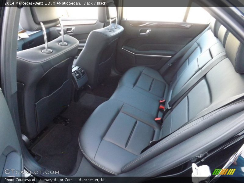Rear Seat of 2014 E 350 4Matic Sedan