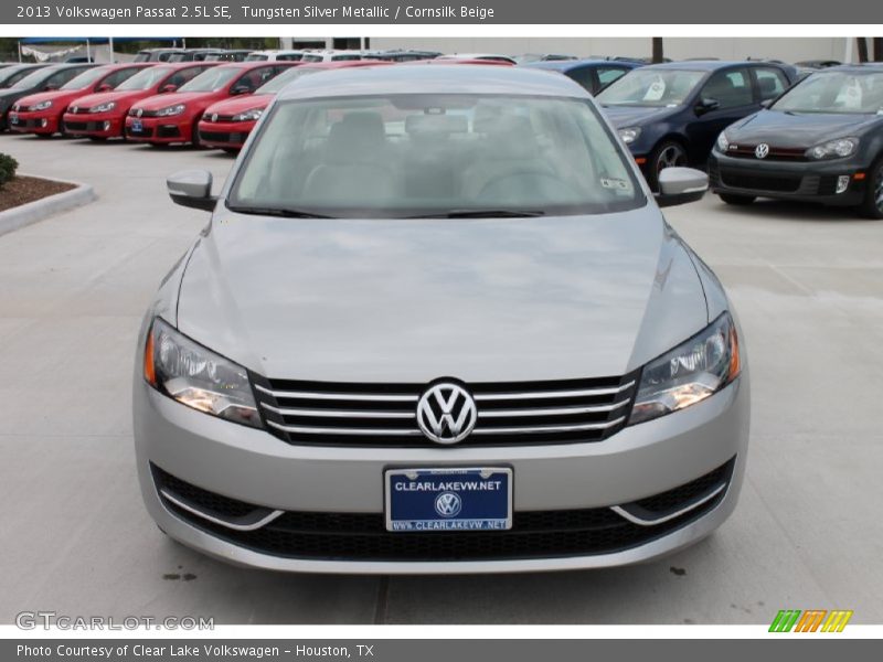 Tungsten Silver Metallic / Cornsilk Beige 2013 Volkswagen Passat 2.5L SE