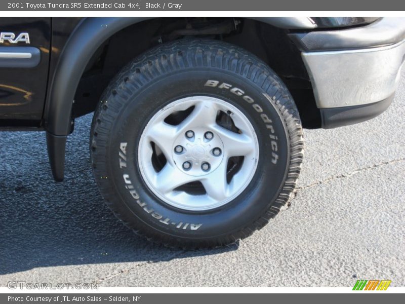 Black / Gray 2001 Toyota Tundra SR5 Extended Cab 4x4