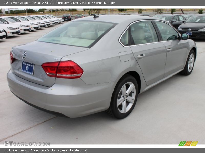 Tungsten Silver Metallic / Cornsilk Beige 2013 Volkswagen Passat 2.5L SE
