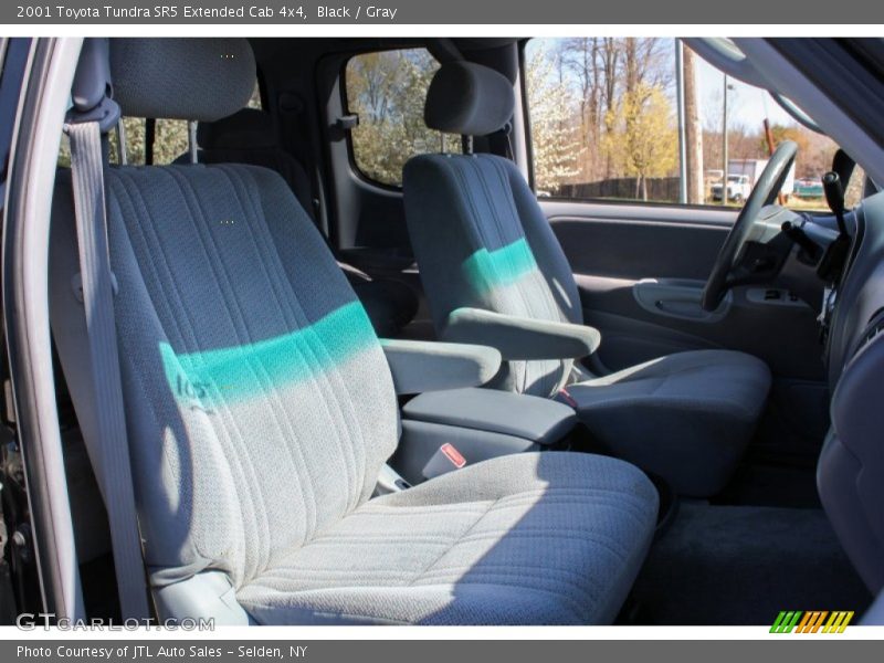 Black / Gray 2001 Toyota Tundra SR5 Extended Cab 4x4