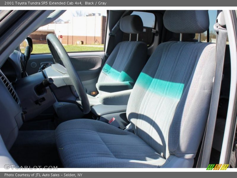 Black / Gray 2001 Toyota Tundra SR5 Extended Cab 4x4