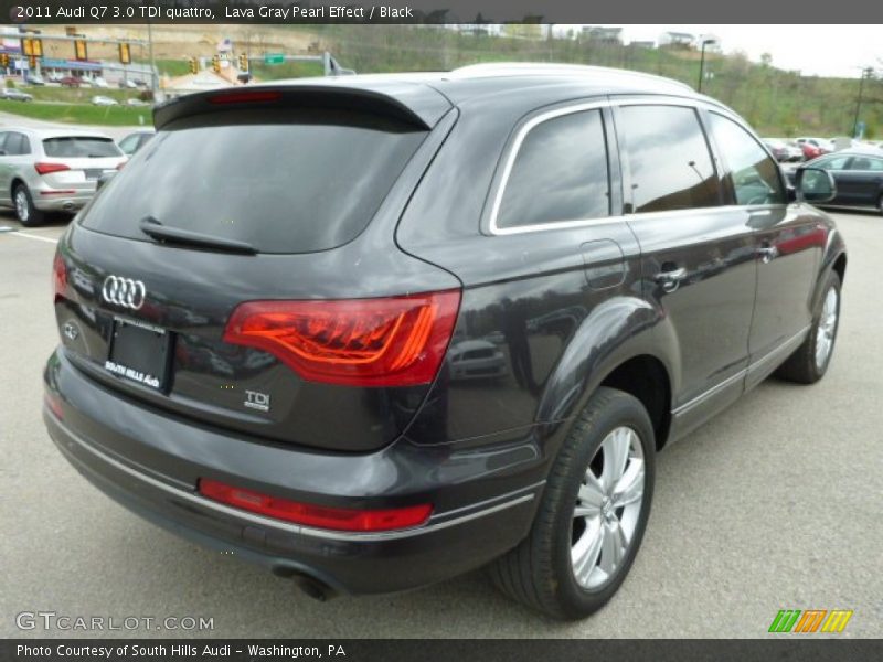 Lava Gray Pearl Effect / Black 2011 Audi Q7 3.0 TDI quattro