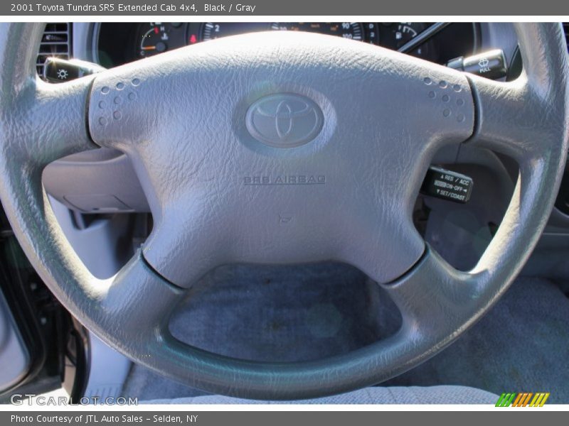 Black / Gray 2001 Toyota Tundra SR5 Extended Cab 4x4