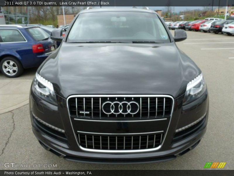 Lava Gray Pearl Effect / Black 2011 Audi Q7 3.0 TDI quattro