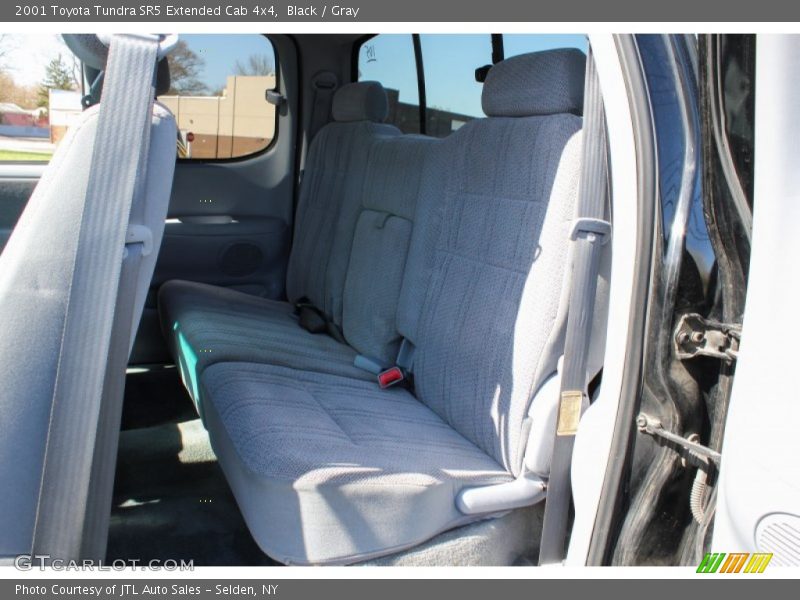 Black / Gray 2001 Toyota Tundra SR5 Extended Cab 4x4