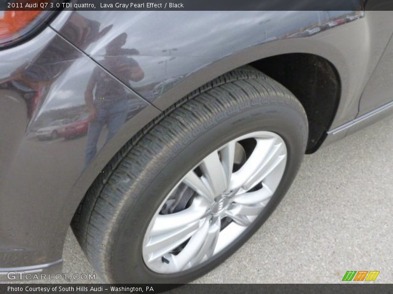 Lava Gray Pearl Effect / Black 2011 Audi Q7 3.0 TDI quattro
