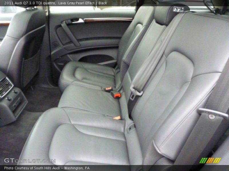 Lava Gray Pearl Effect / Black 2011 Audi Q7 3.0 TDI quattro