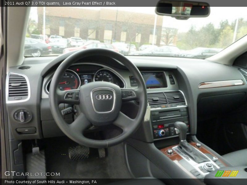 Lava Gray Pearl Effect / Black 2011 Audi Q7 3.0 TDI quattro