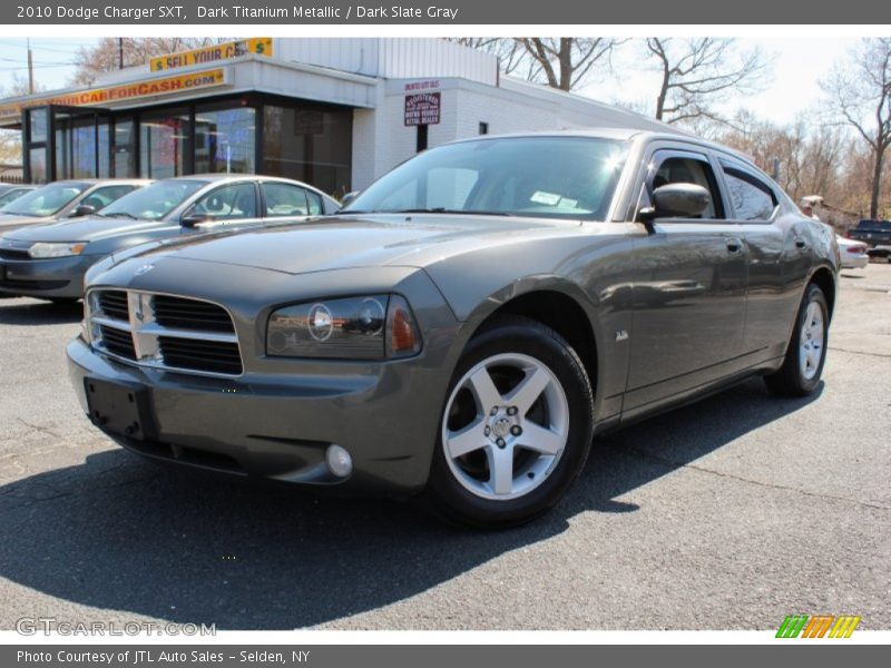 Dark Titanium Metallic / Dark Slate Gray 2010 Dodge Charger SXT
