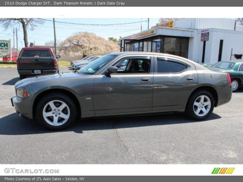 Dark Titanium Metallic / Dark Slate Gray 2010 Dodge Charger SXT
