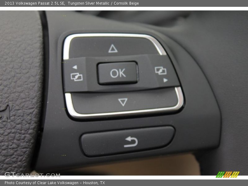 Tungsten Silver Metallic / Cornsilk Beige 2013 Volkswagen Passat 2.5L SE