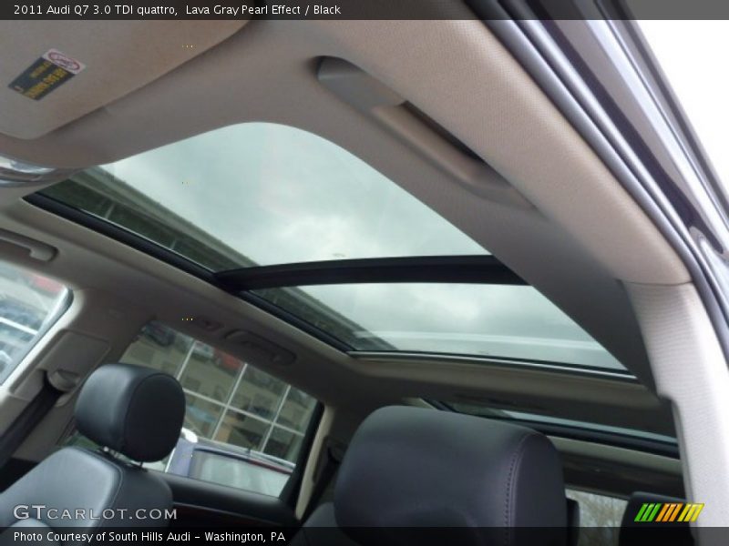 Lava Gray Pearl Effect / Black 2011 Audi Q7 3.0 TDI quattro