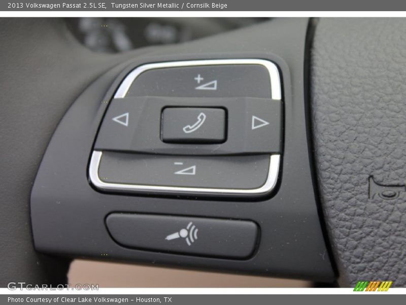 Tungsten Silver Metallic / Cornsilk Beige 2013 Volkswagen Passat 2.5L SE
